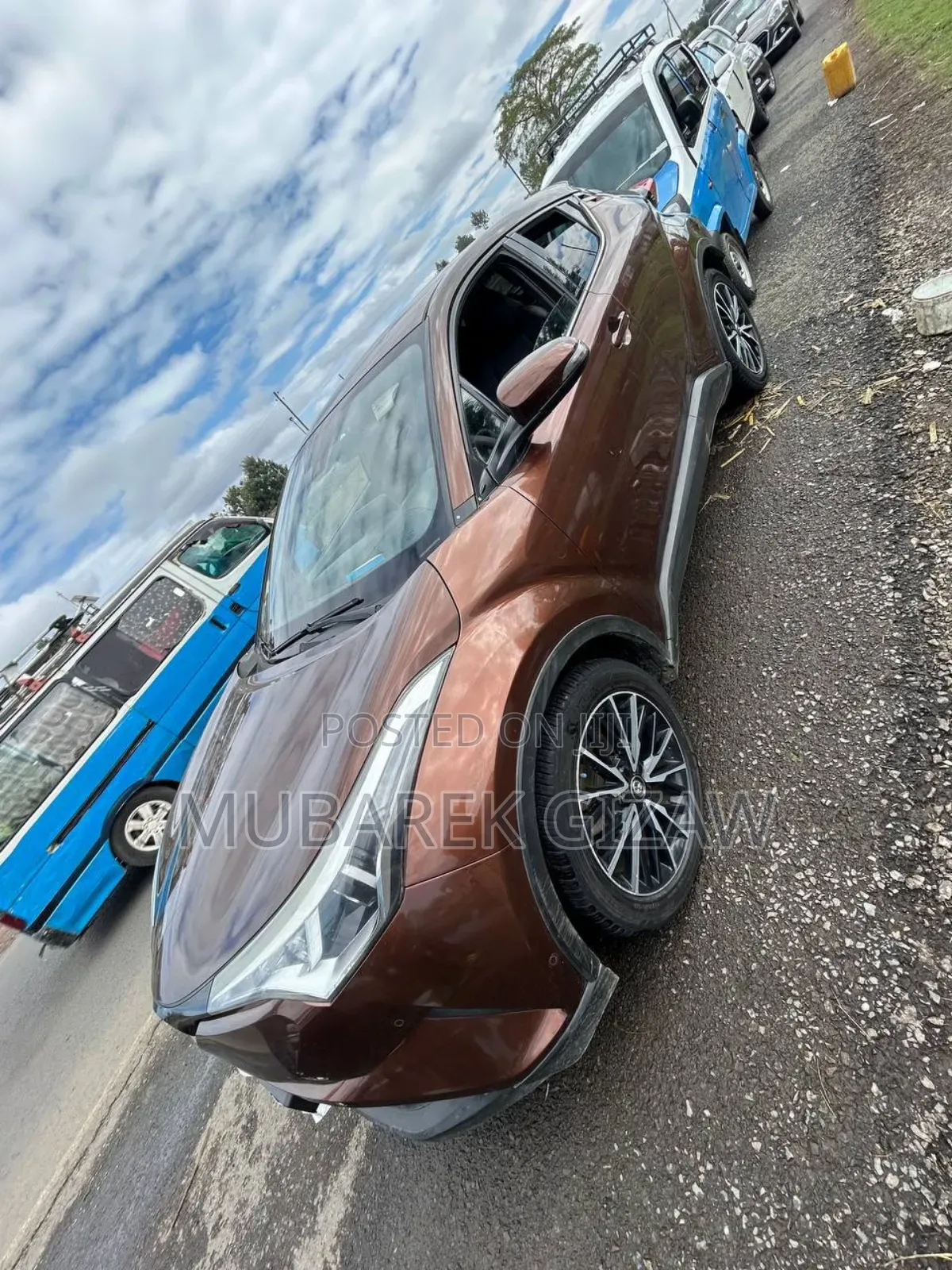 Toyota C-HR 2017 Brown