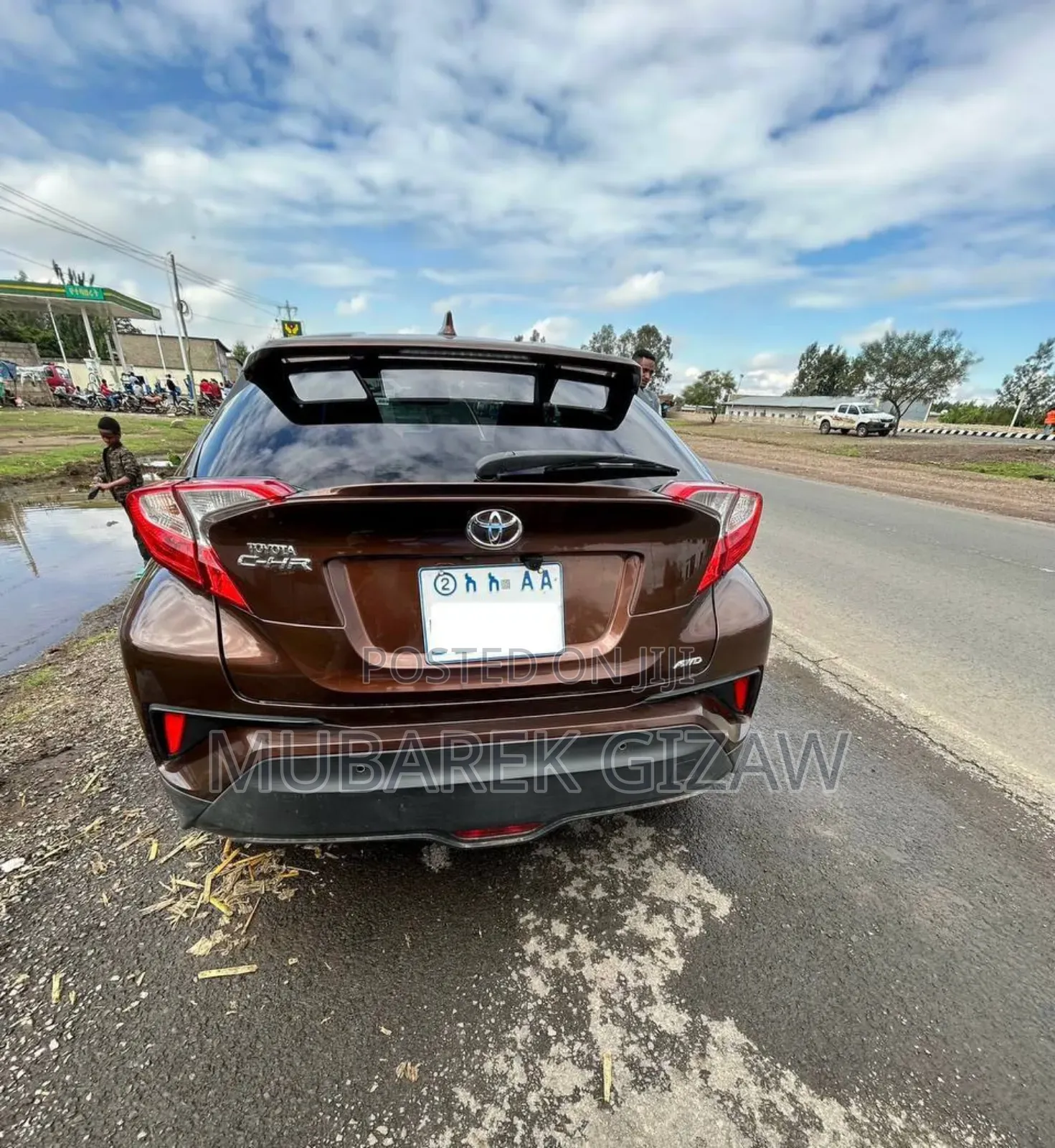 Toyota C-HR 2017 Brown