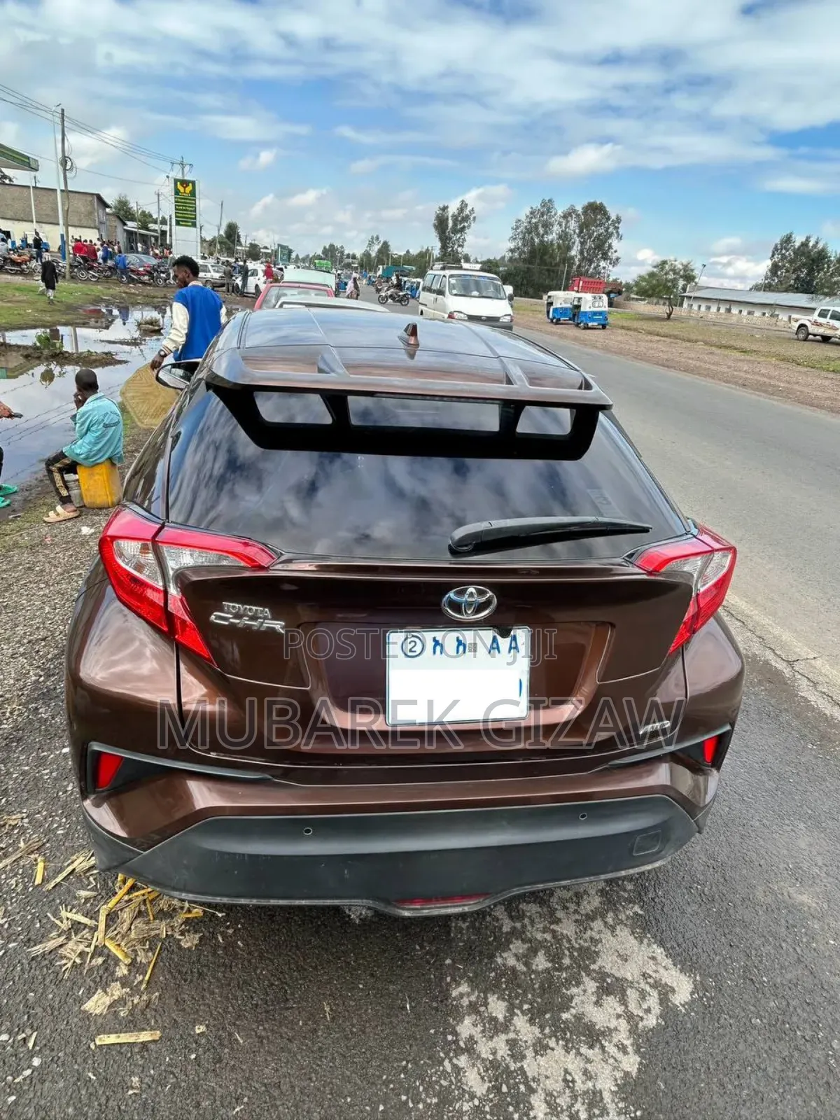 Toyota C-HR 2017 Brown