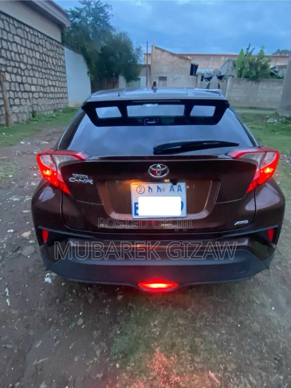 Toyota C-HR 2017 Brown