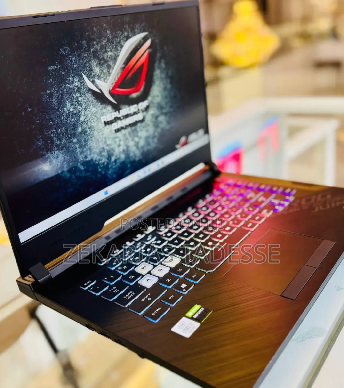 New Laptop Asus ROG Strix G15 16GB Intel Core i7 SSD 512GB