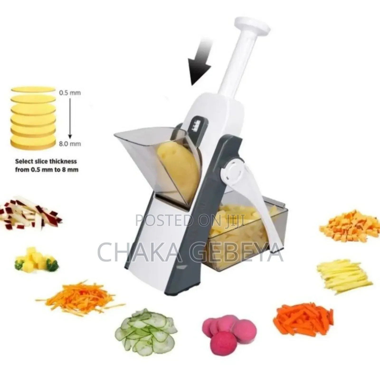 Multi-Functional Vegetable Cutter Dicer - 3+ Cutting Patterns,