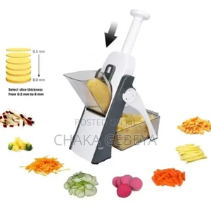 Multi-Functional Vegetable Cutter Dicer - 3+ Cutting Patterns,