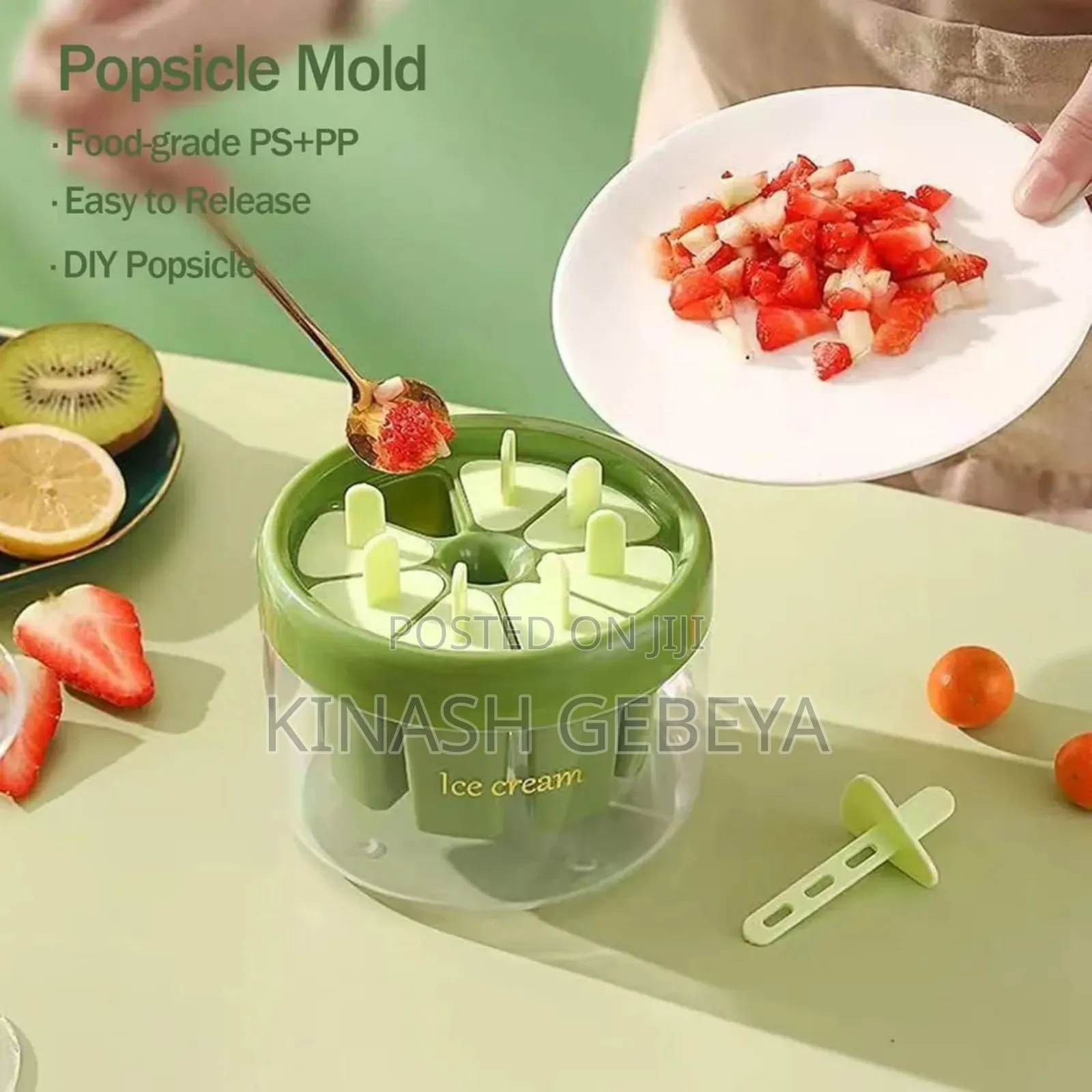 Reusable Ice Cream Moulds(8 Set)