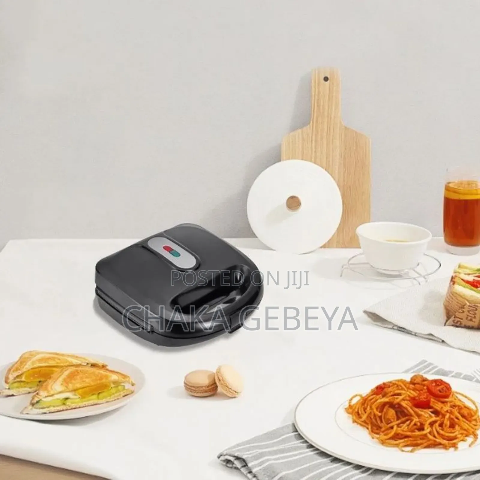 6-in-1 Sandwich Maker - Waffle, Panini, Omelette, Burger,