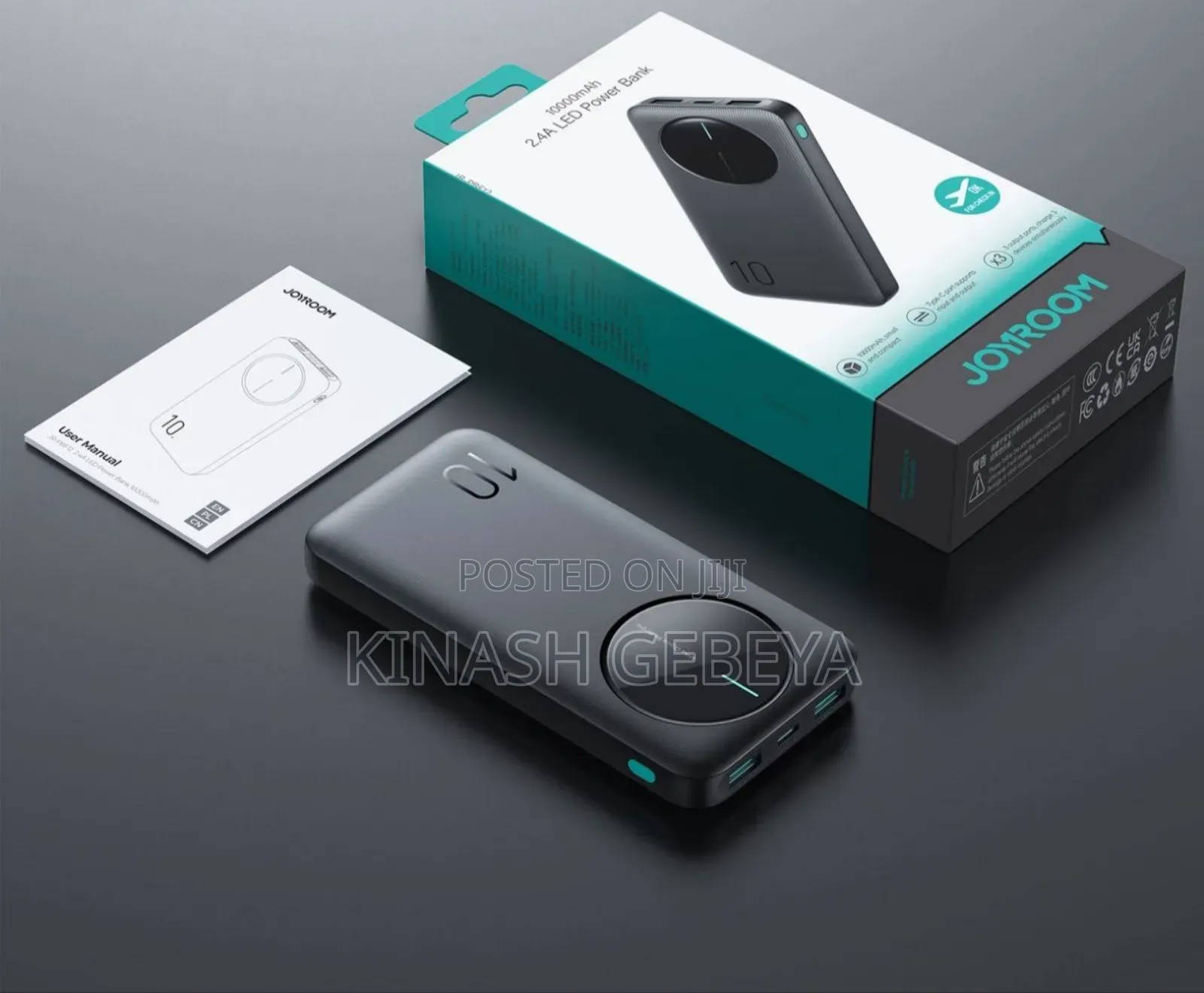 Joy Room Portable Top Quality Power Bank(10000mah)