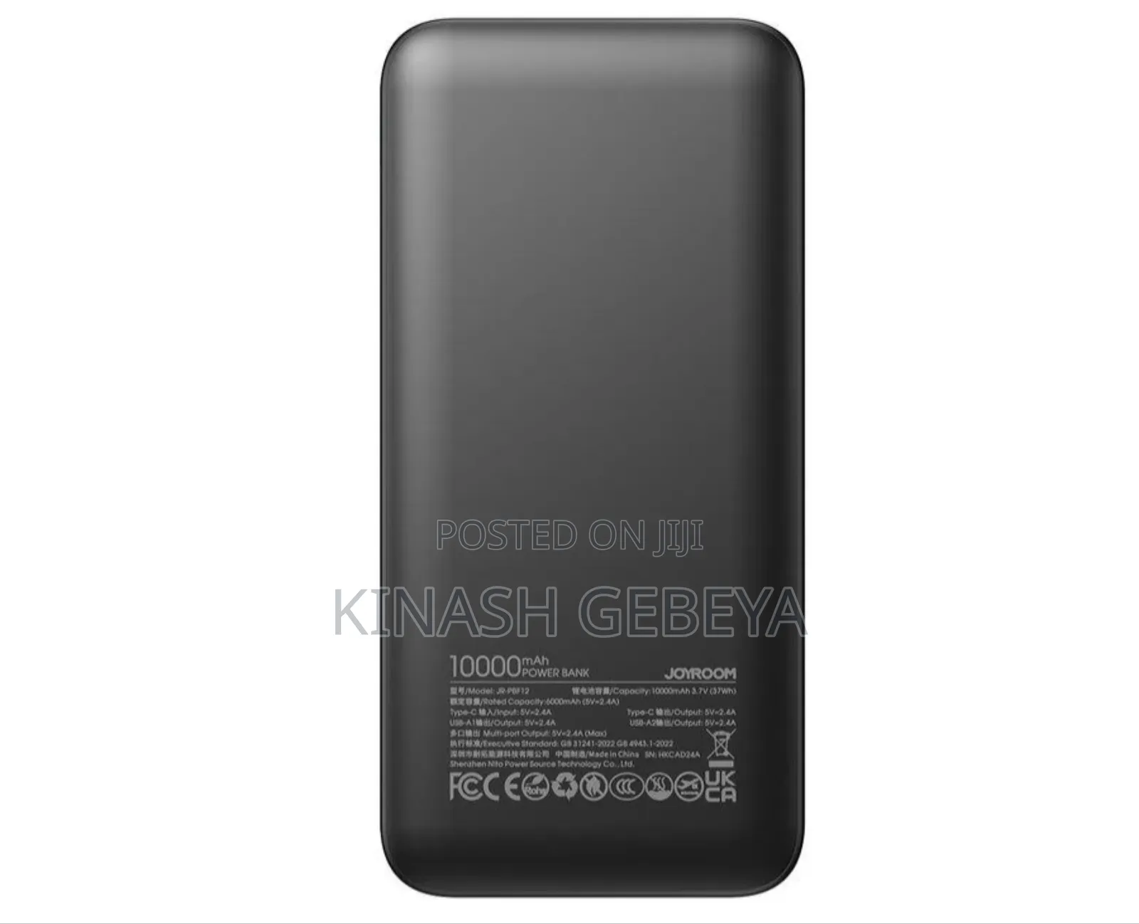 Joy Room Portable Top Quality Power Bank(10000mah)