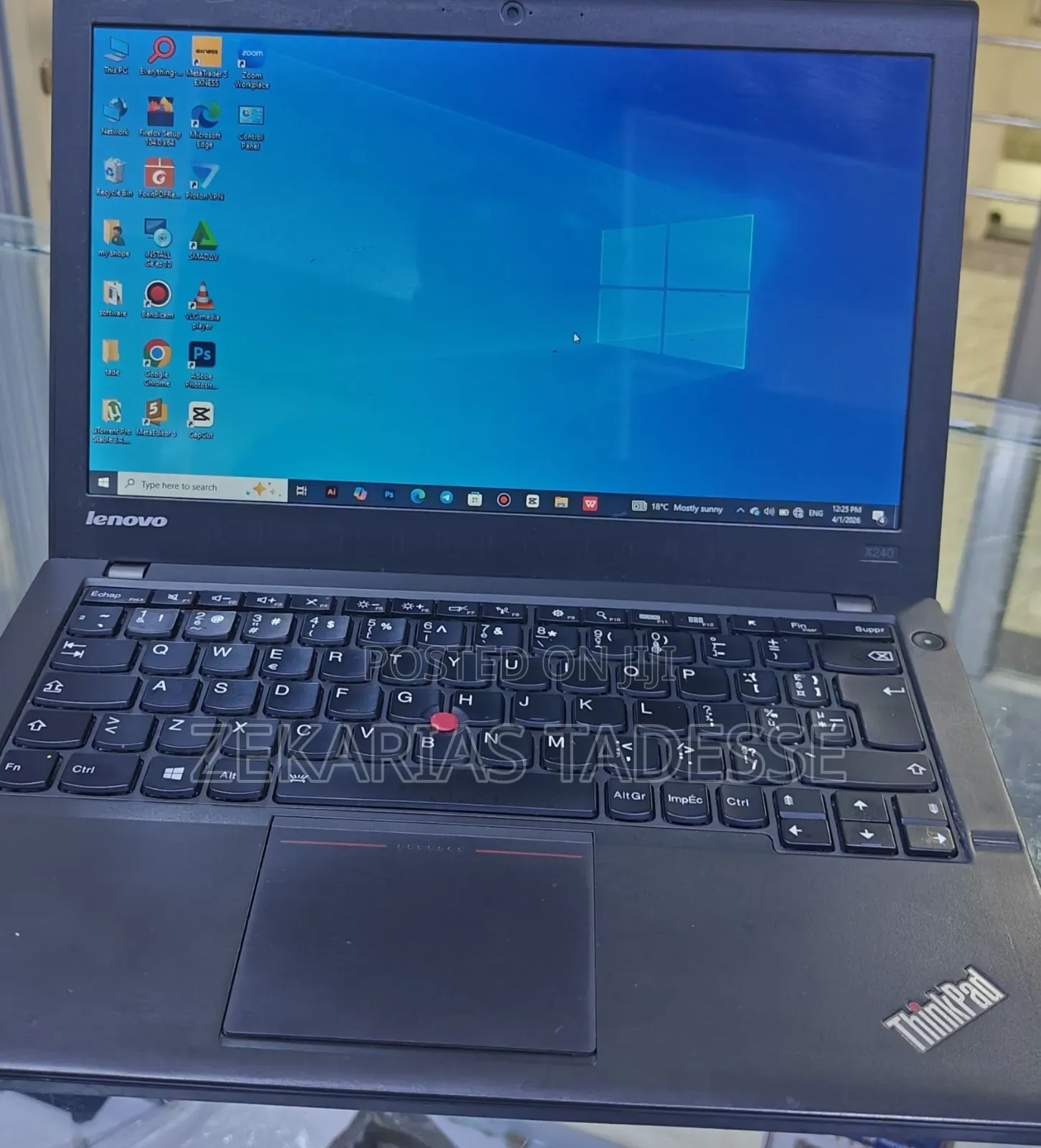 New Laptop Lenovo ThinkPad X240 4GB Intel Core i5 HDD 500GB