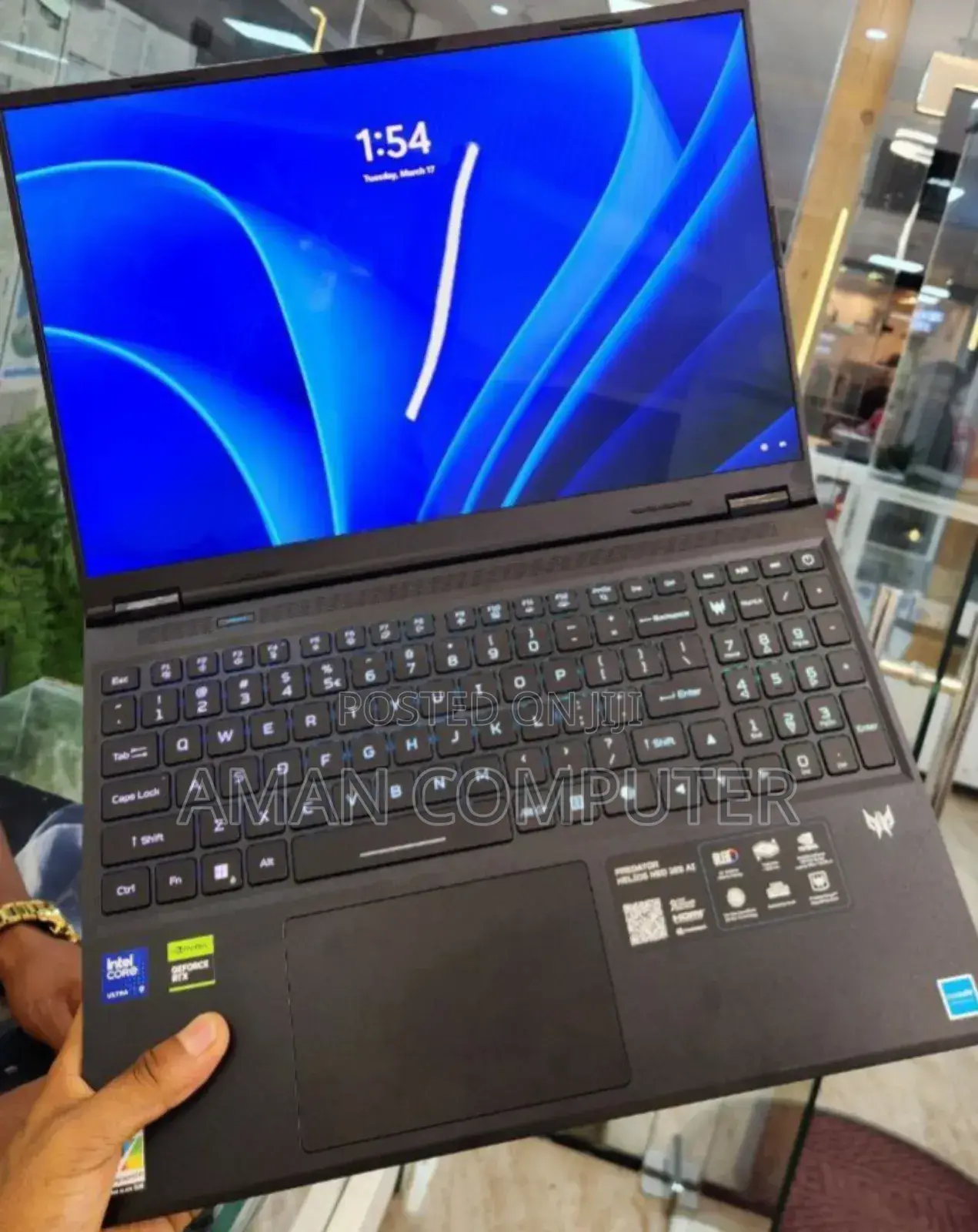 New Laptop Acer Predator Helios Neo 16 32GB Intel Core i9 SSD 1T