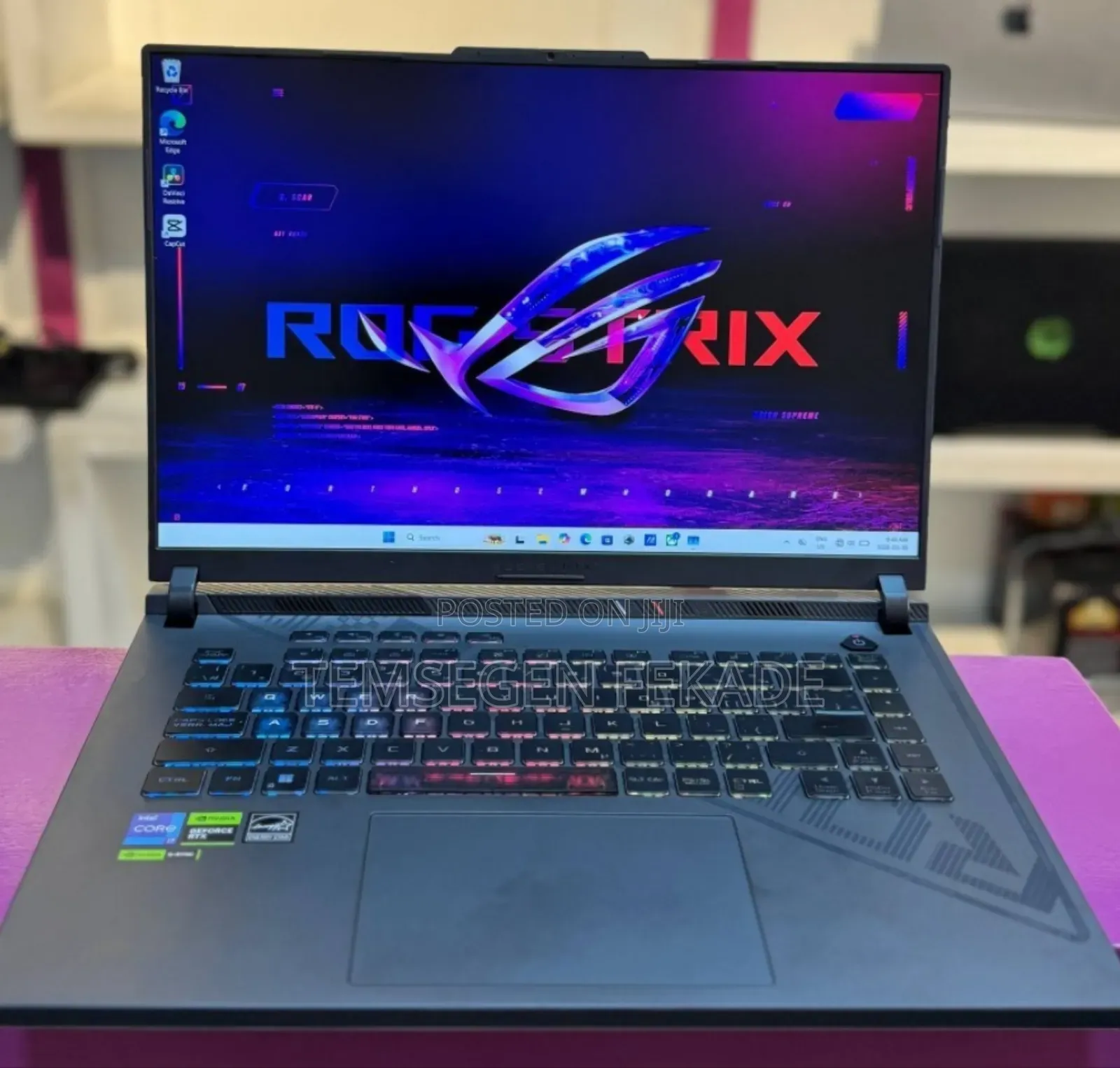New Laptop Asus ROG Strix G16 G614 16GB Intel Core i7 SSD 1T