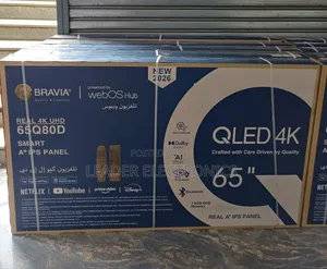 Bravia 65" Smart Qled Tv – 2026 Frameless Edition