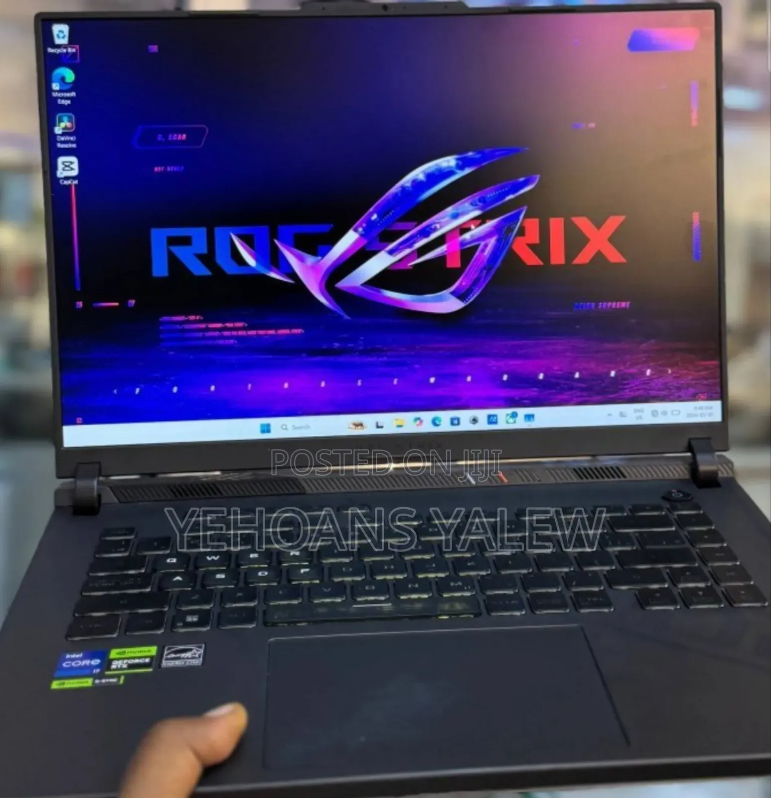 New Laptop Asus ROG GL753VD 16GB Intel Core i7 SSD 1T