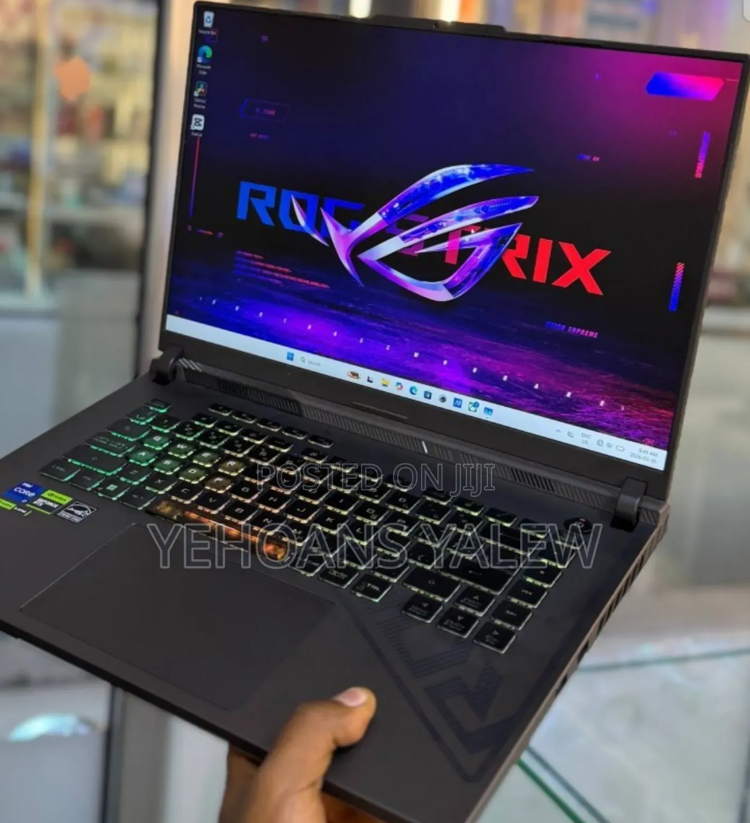 New Laptop Asus ROG GL753VD 16GB Intel Core i7 SSD 1T