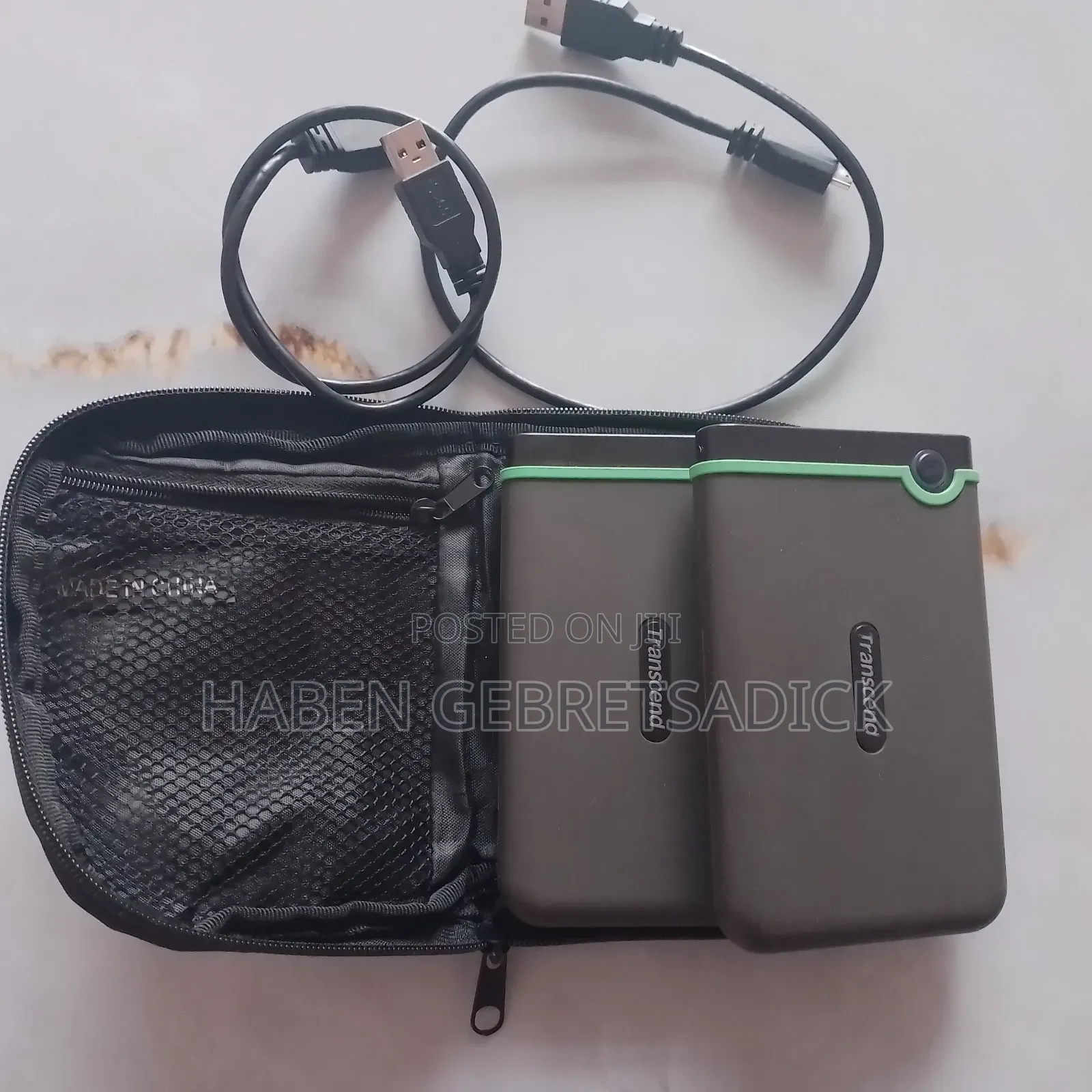 Tramscend 1tb Original Harddisk Almoste New