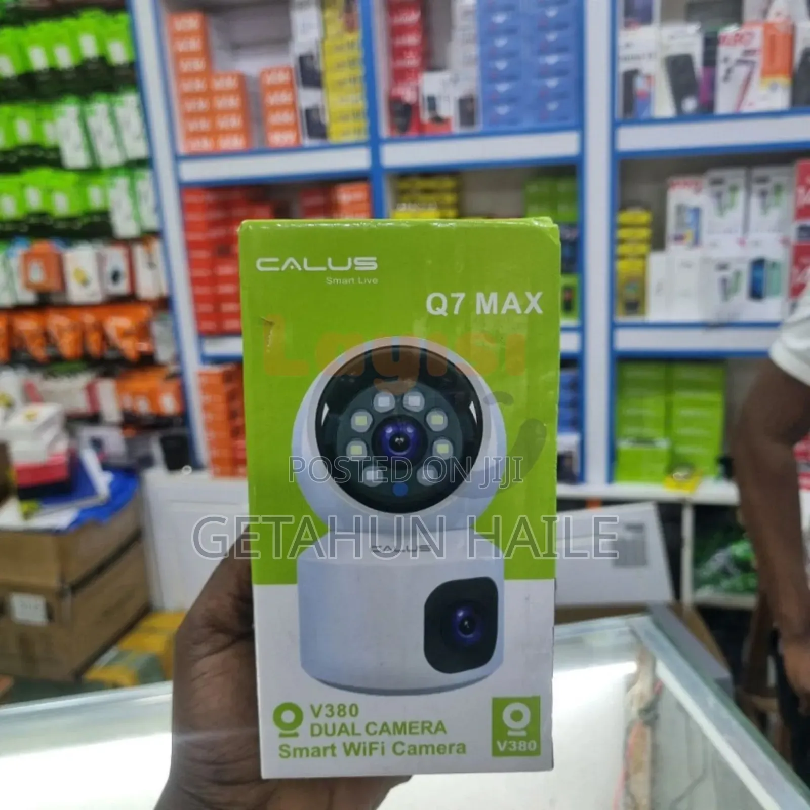 Calus Q7 Max V380 Dual Lens Smart Wifi Camera