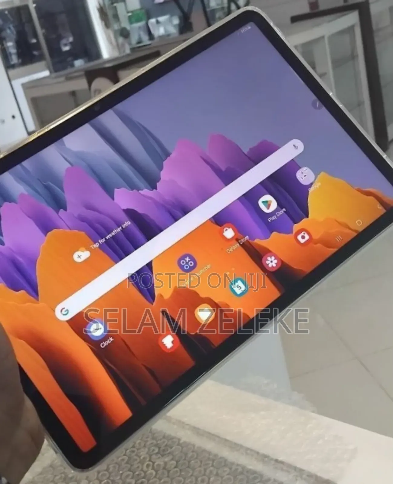 New Samsung Galaxy Tab S7 128 GB Black