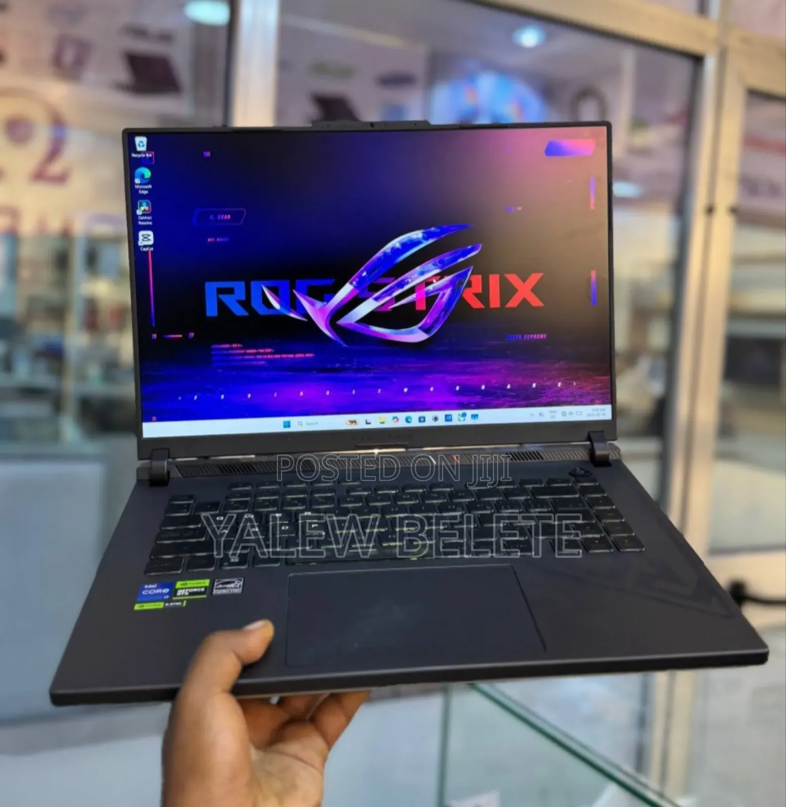 New Laptop Asus ROG Strix G16 G614 16GB Intel Core i7 SSD 1T