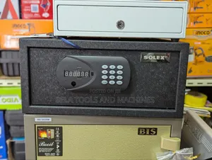 Solex Electrical Digital Safe Box Laptop Size High Quality ካዝና