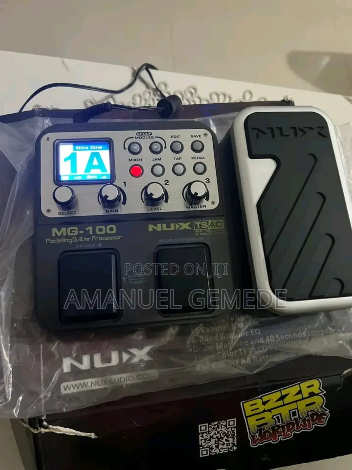 Guitar Effect Nux-Mg-100