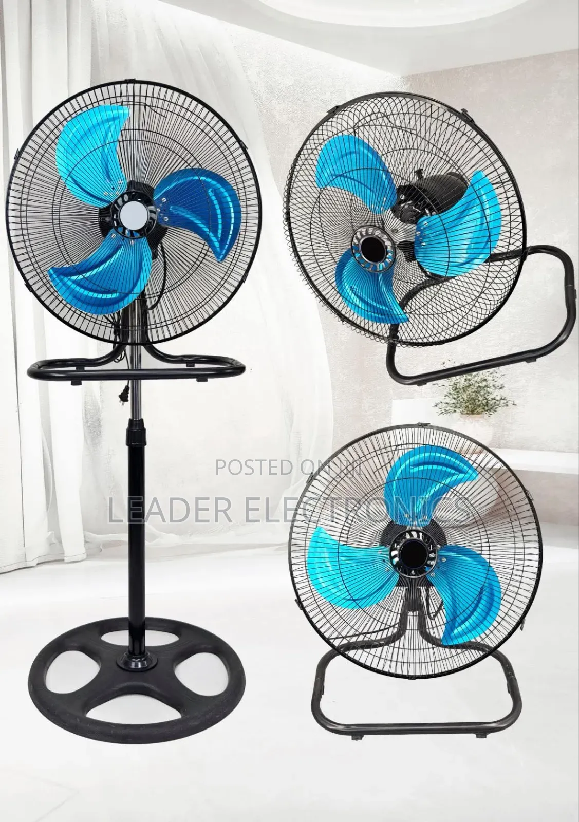 Crown Standing Fan 18" – Strong Reliable Cooling