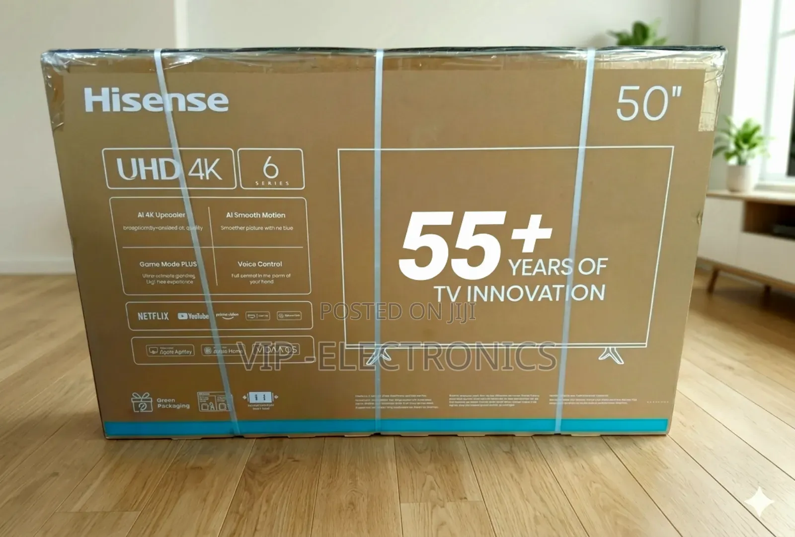 Hisense Tv 50 Inch Uhd Tv in Original Packaging