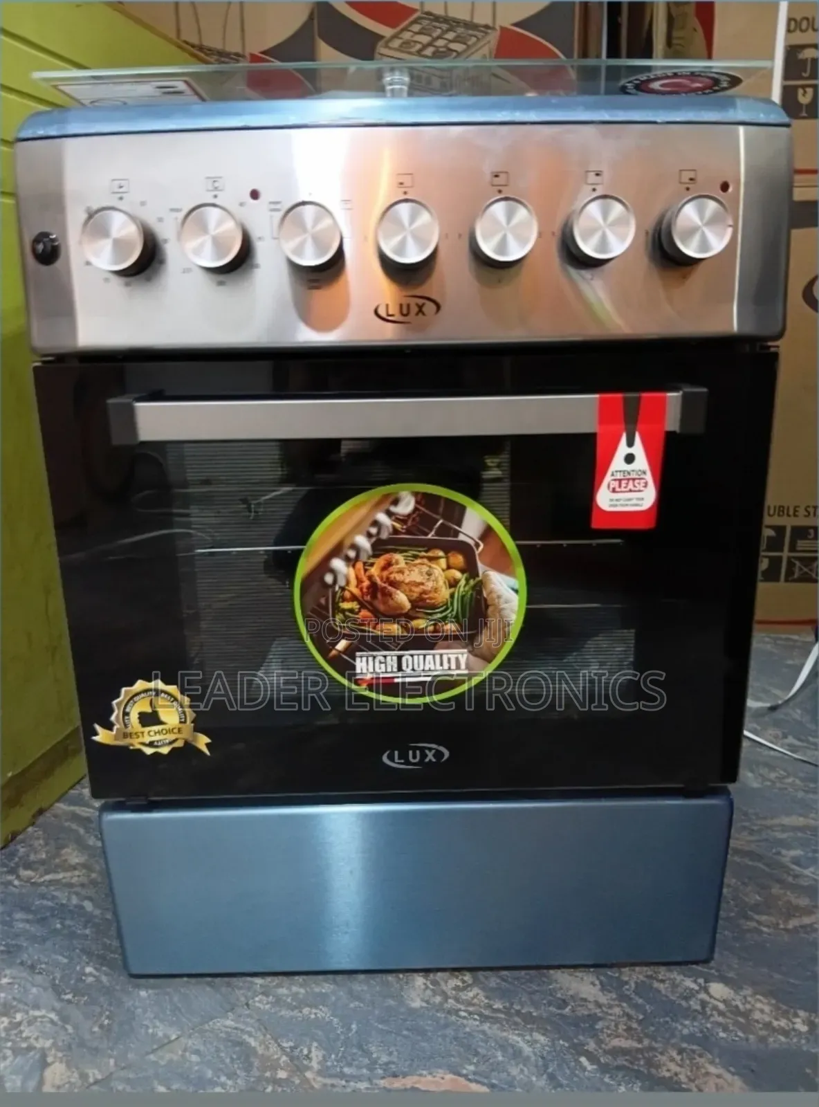 Lux Oven 60×60 – Stainless Steel Cooker Original