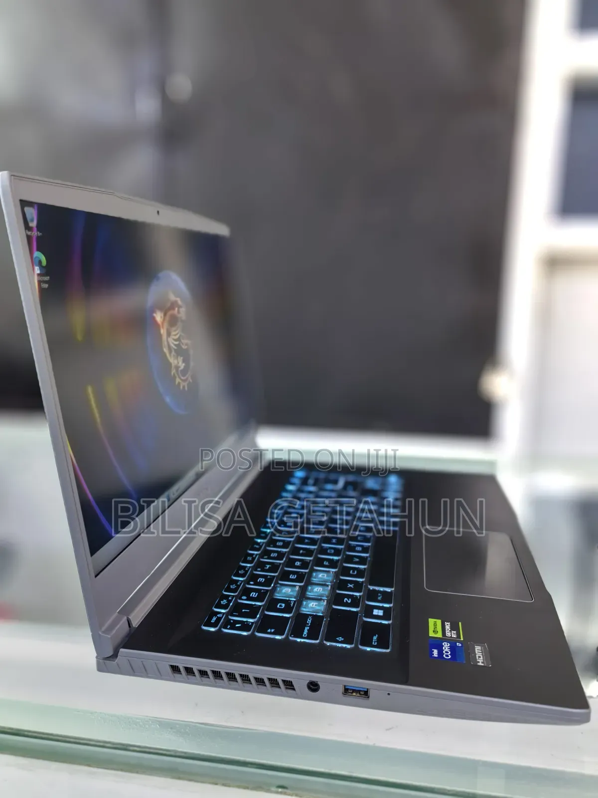 New Laptop MSI GF75 Thin 16GB Intel Core i7 SSD 512GB