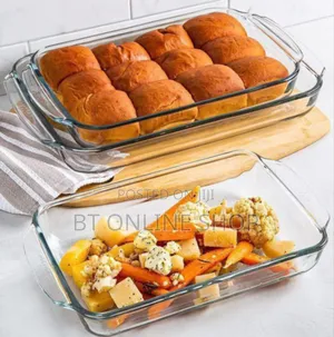 Tempered Glass Bakeware Set 3pcs