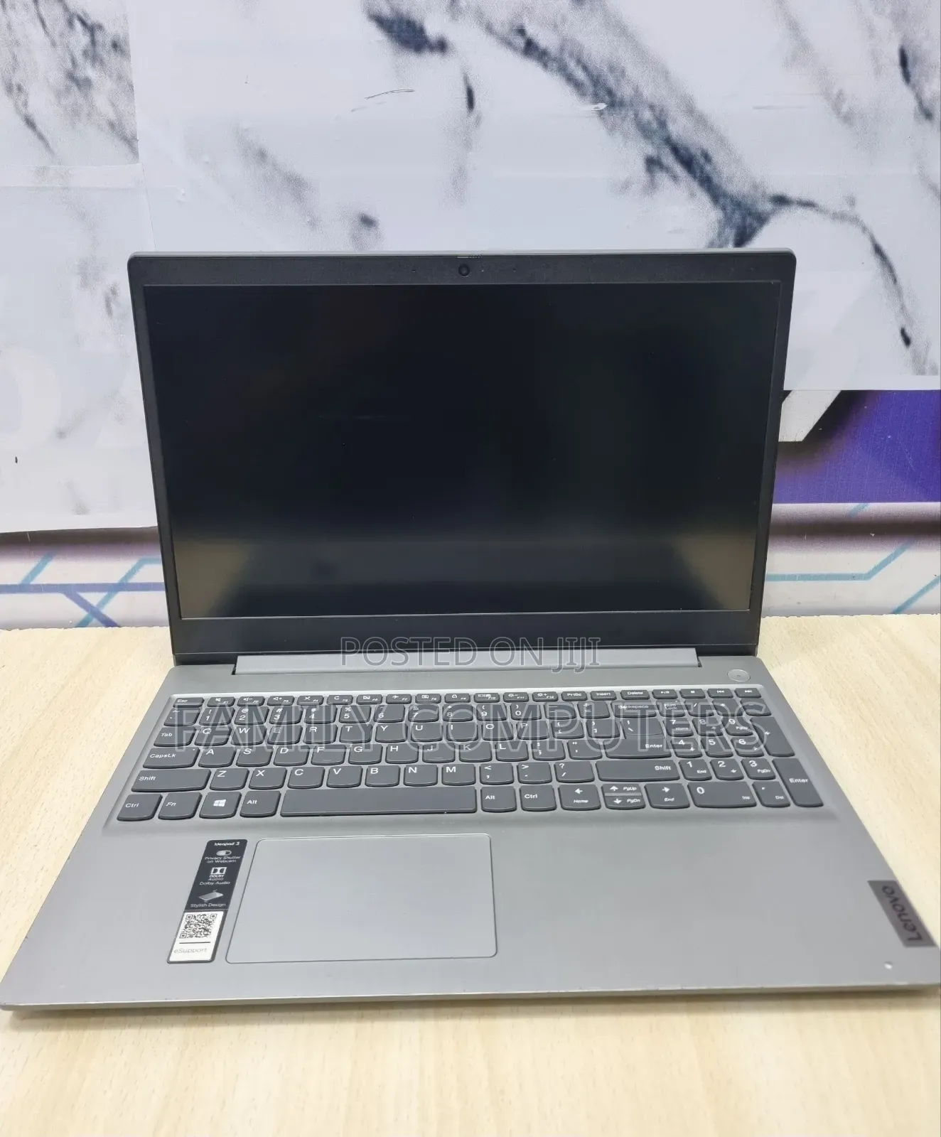 New Laptop Lenovo Ideapad 3 8GB Intel Core i3 SSD 256GB