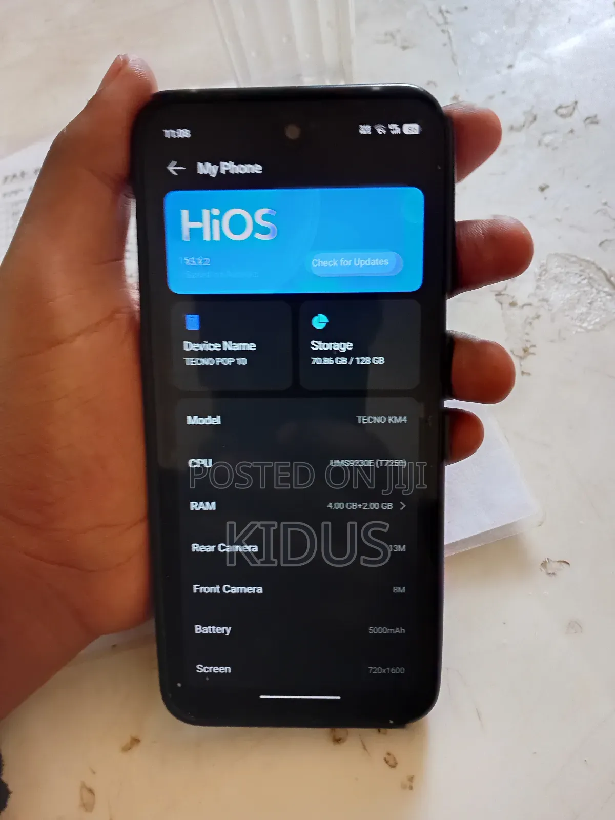 New Tecno Pop 10 128 GB Blue