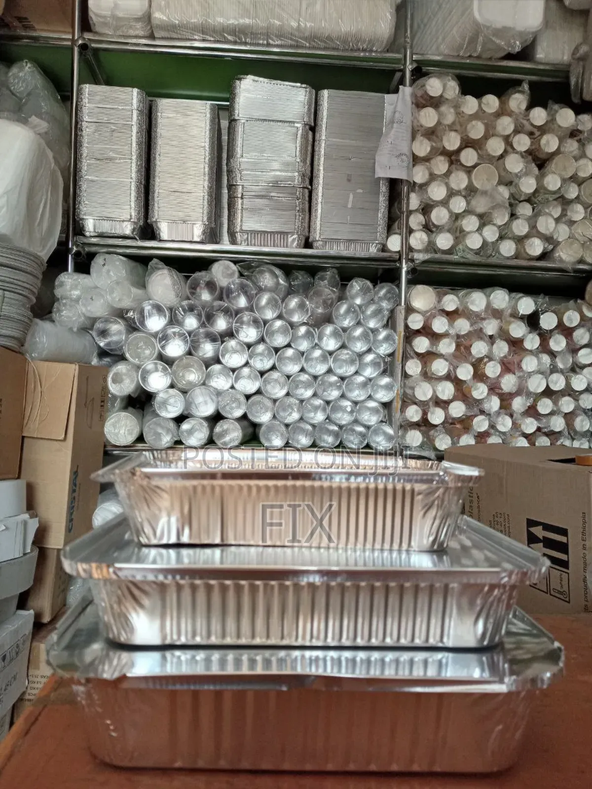 Aluminium Takeaway Box (የአልሙንየም የምግብ ቴክአዌይ ቦክስ)