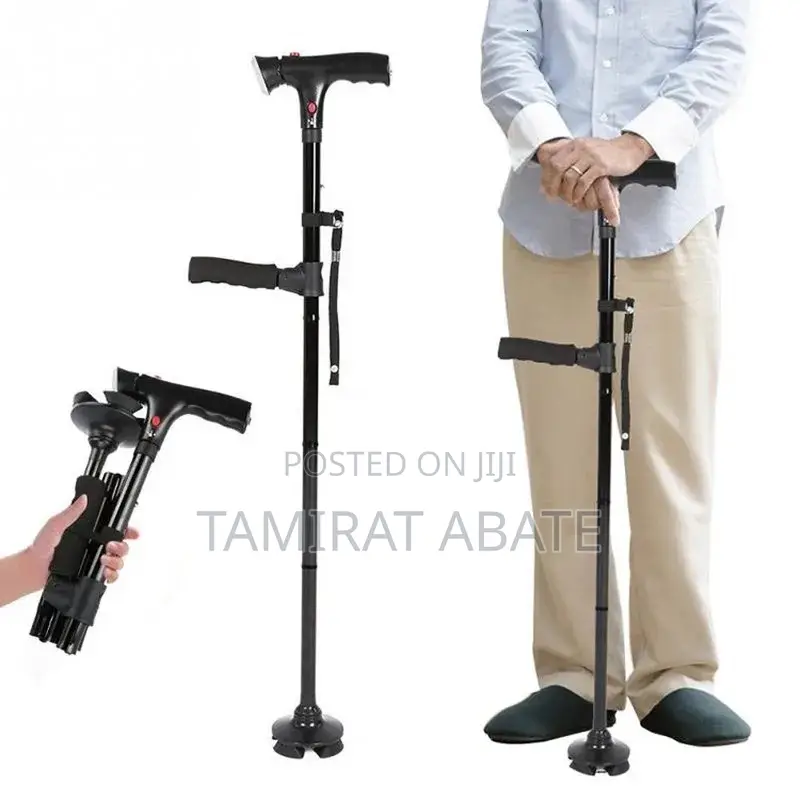 Telescopic Elderly Crutch