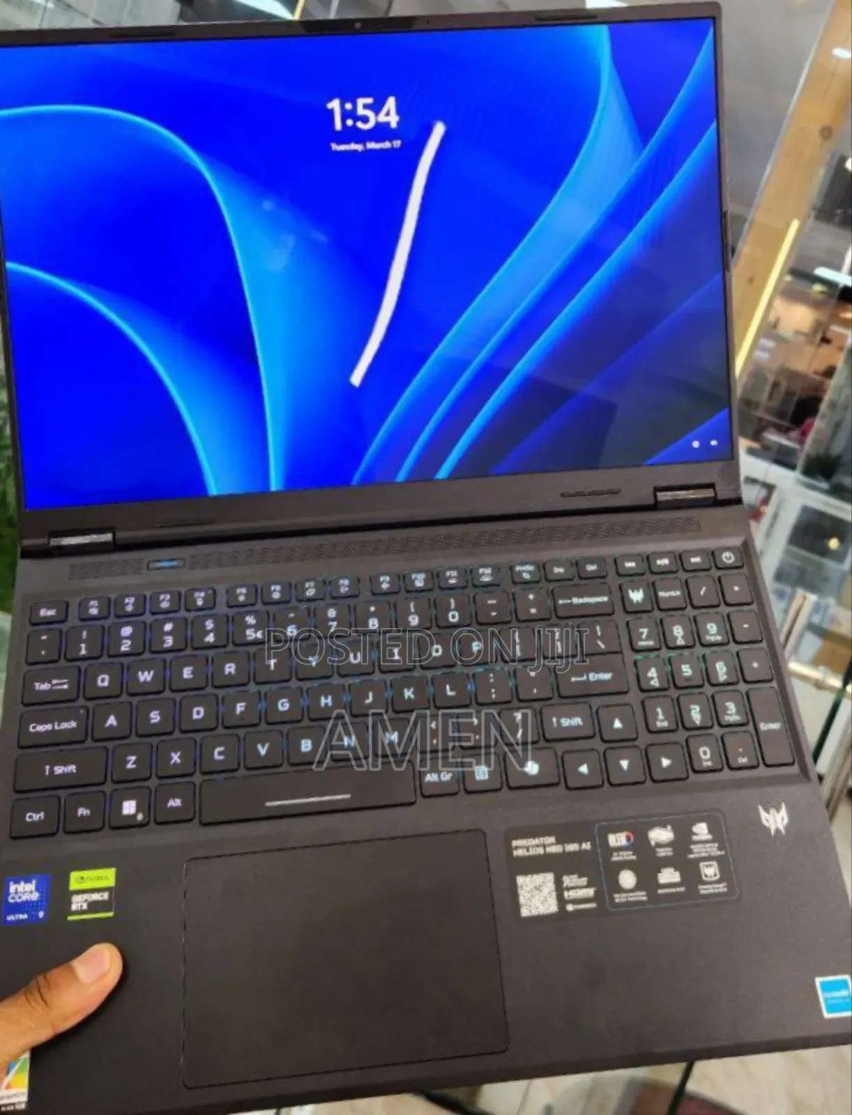 New Laptop Acer Predator Helios Neo 16 32GB Intel Core Ultra 9 SSD 1T