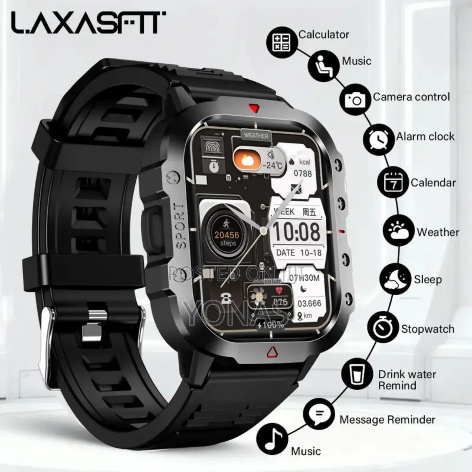 Laxasfit Smart Watch