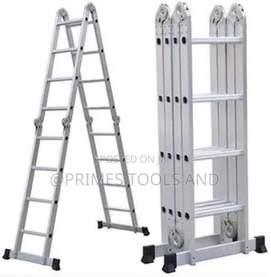 Multi-Purpose Folding Aluminum Ladder –