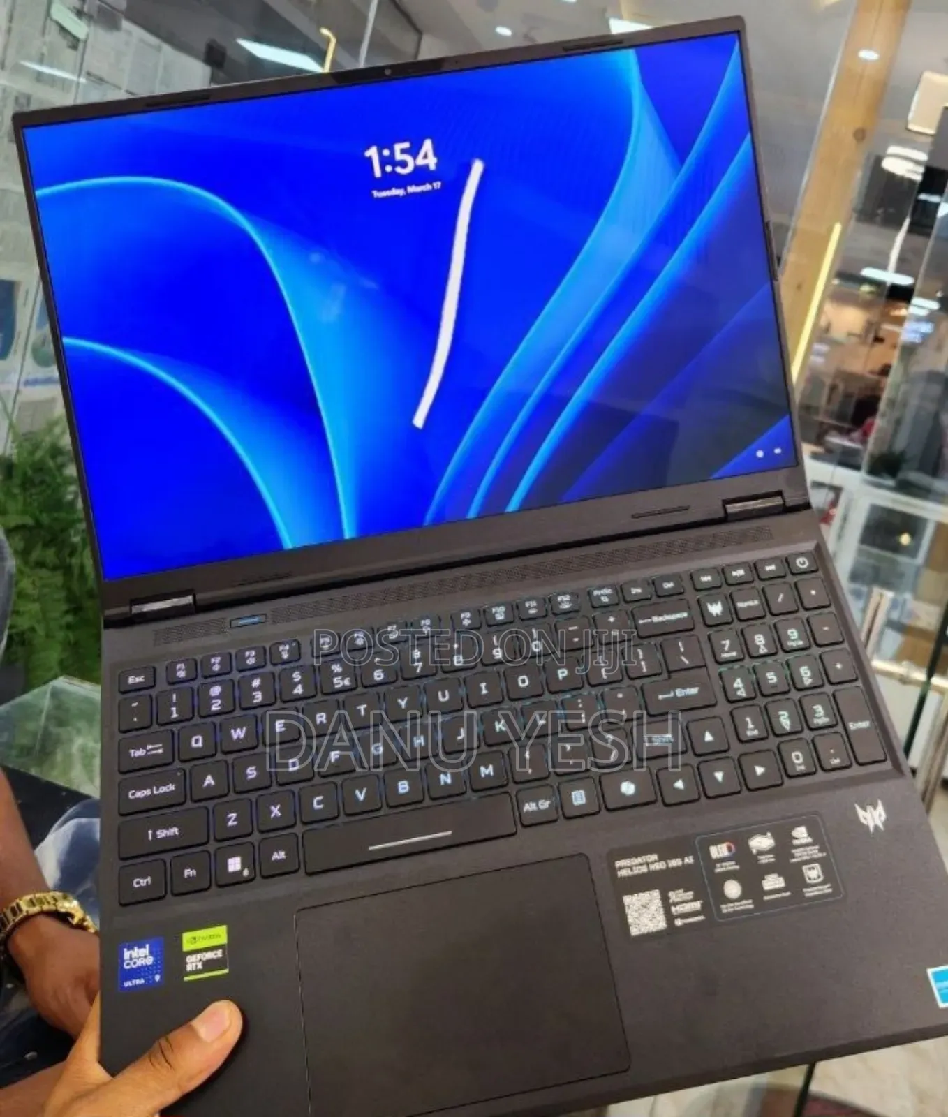 New Laptop Acer Predator Helios Neo 16 32GB Intel Core Ultra 9 SSD 1T