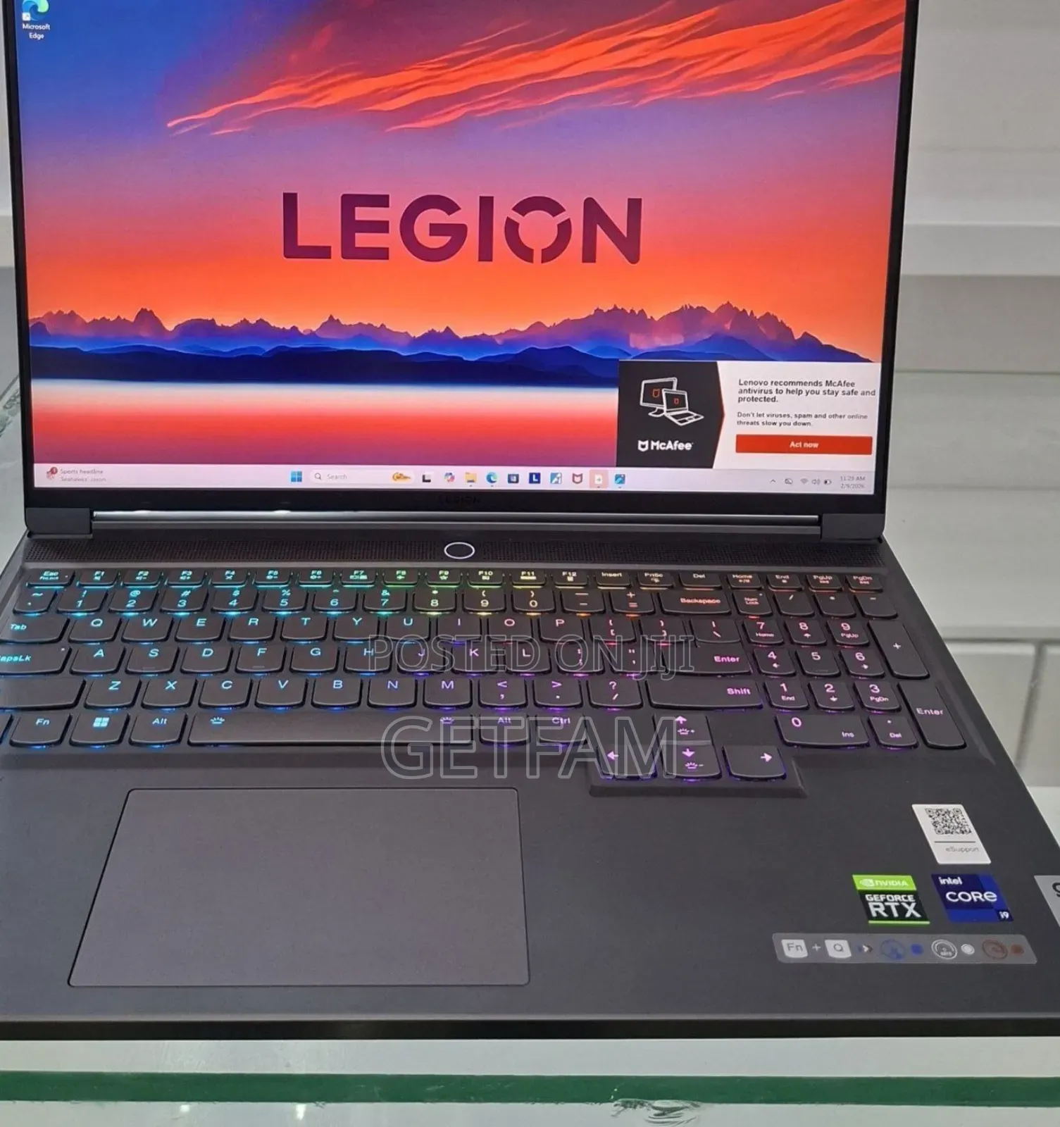 New Laptop Lenovo Legion 5 16GB Intel Core i9 SSD 1T