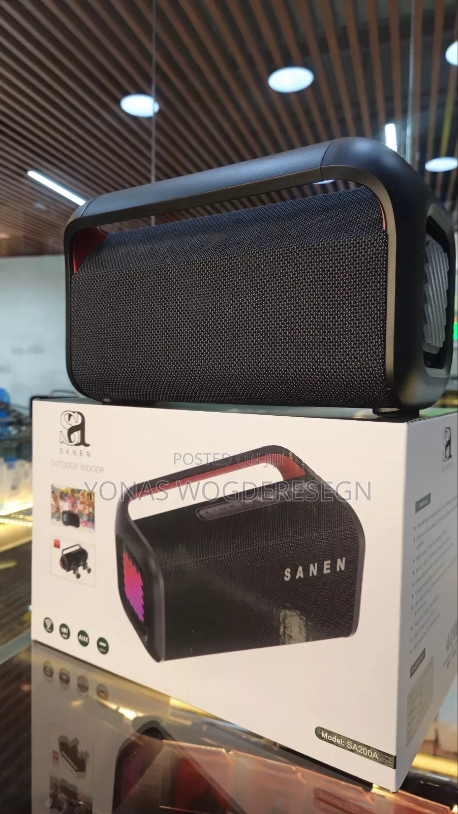 Sanene Bluetooth Speaker – Powerful Bass Clear Sound