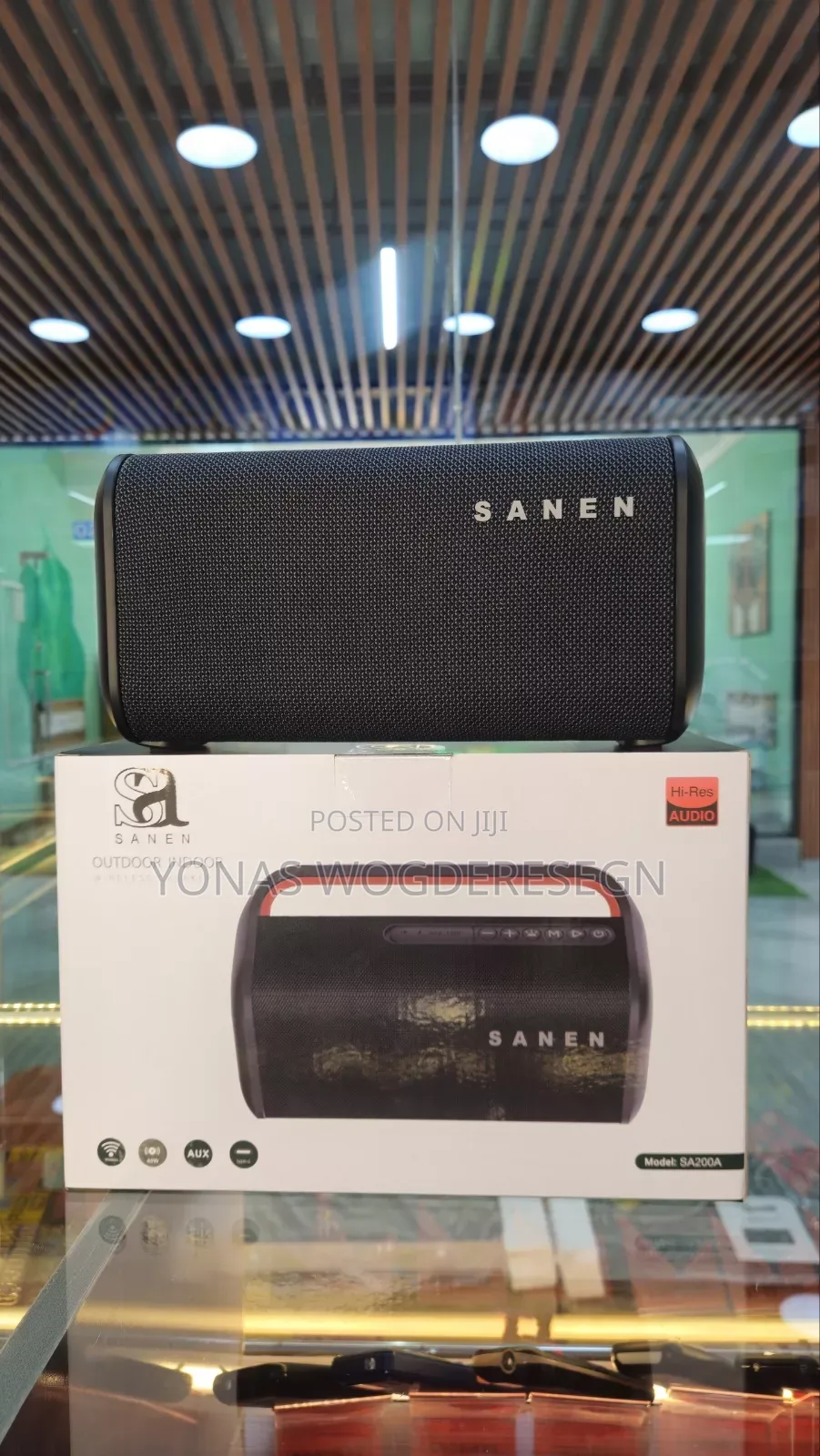 Sanene Bluetooth Speaker – Powerful Bass Clear Sound