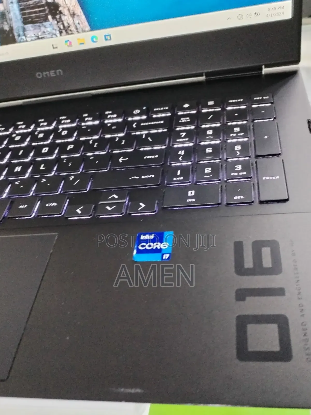 New Laptop HP Omen 16 16GB Intel Core i7 SSD 1T
