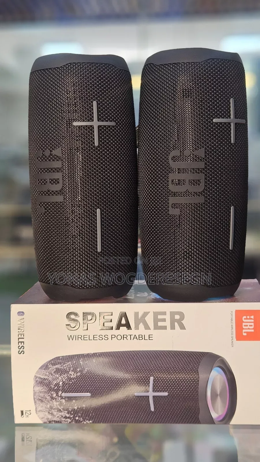 JBL Pulse 5 Portable Speaker – Deep Bass, Waterproof RGB Lights
