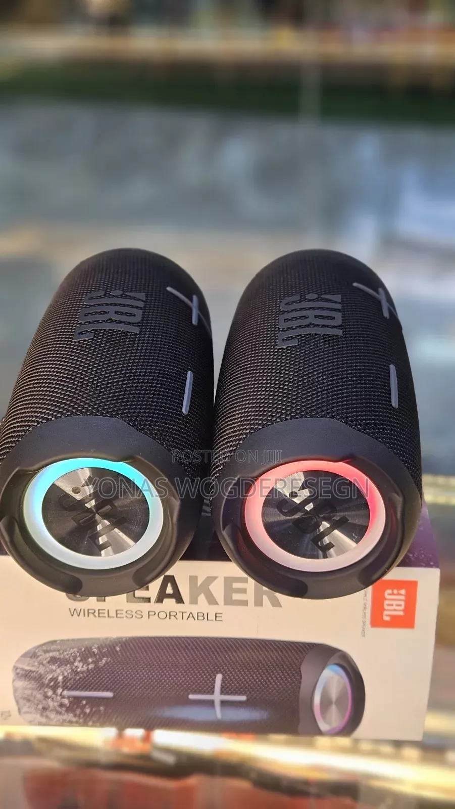 JBL Pulse 5 Portable Speaker – Deep Bass, Waterproof RGB Lights