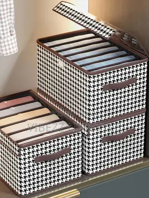 Multi-Purpose T-Shirt and Jeans Storage Bins