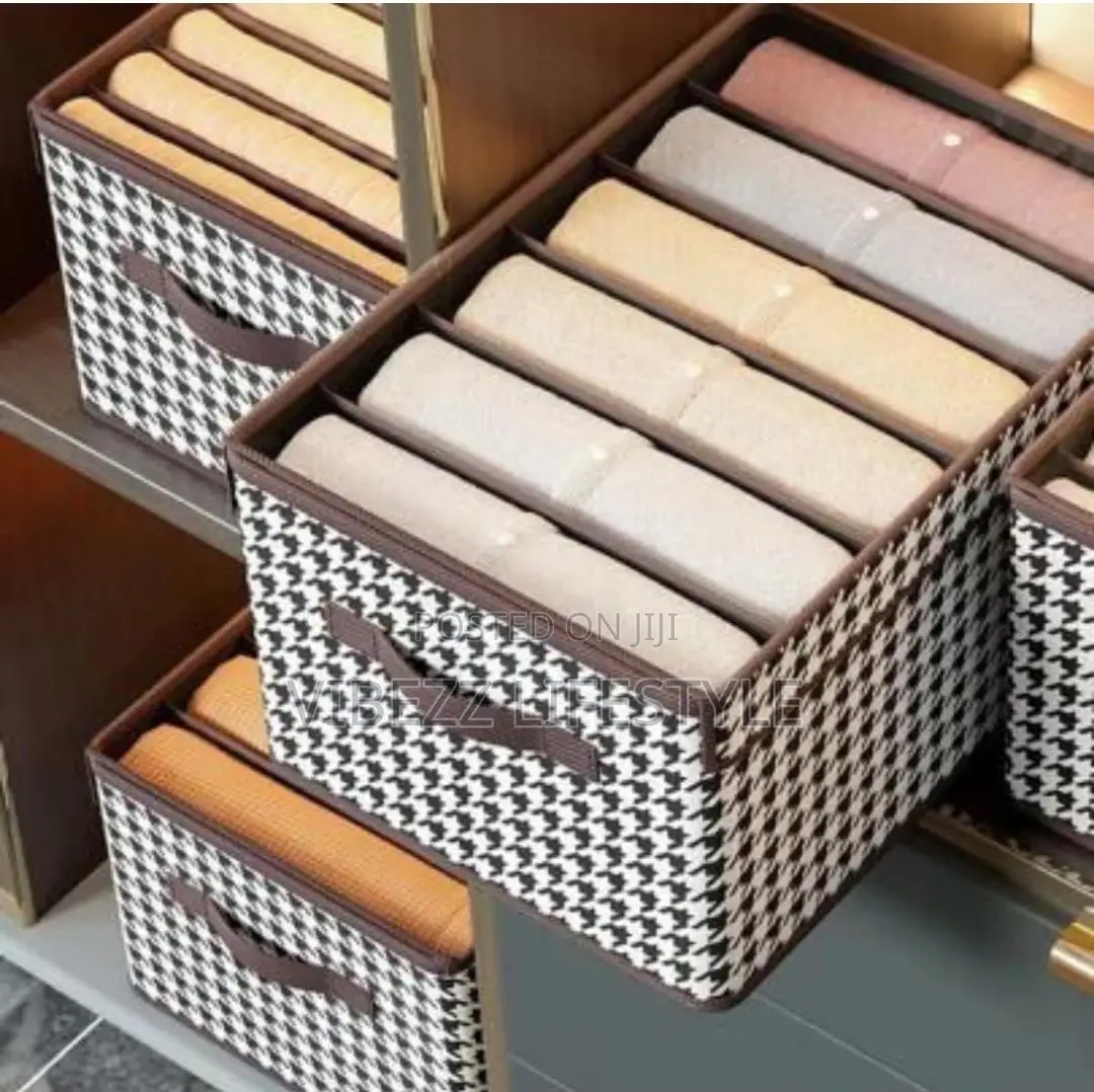 Multi-Purpose T-Shirt and Jeans Storage Bins