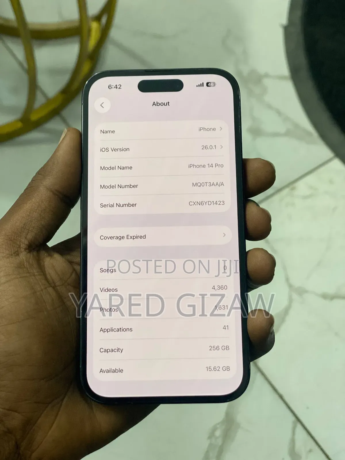 Apple iPhone 14 Pro 256 GB Silver