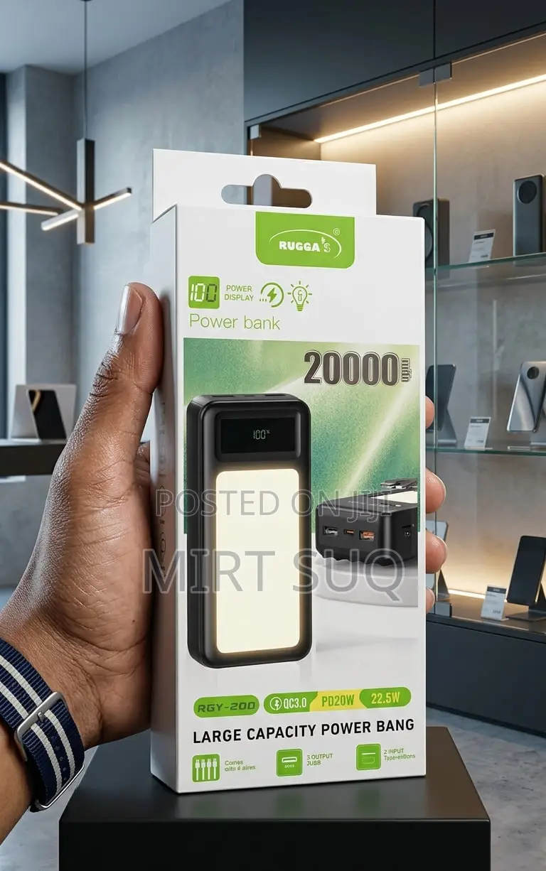 Ruggas 20000mah Powerbank
