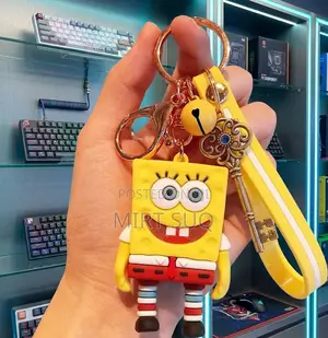 Beautiful Spongebob Keychain