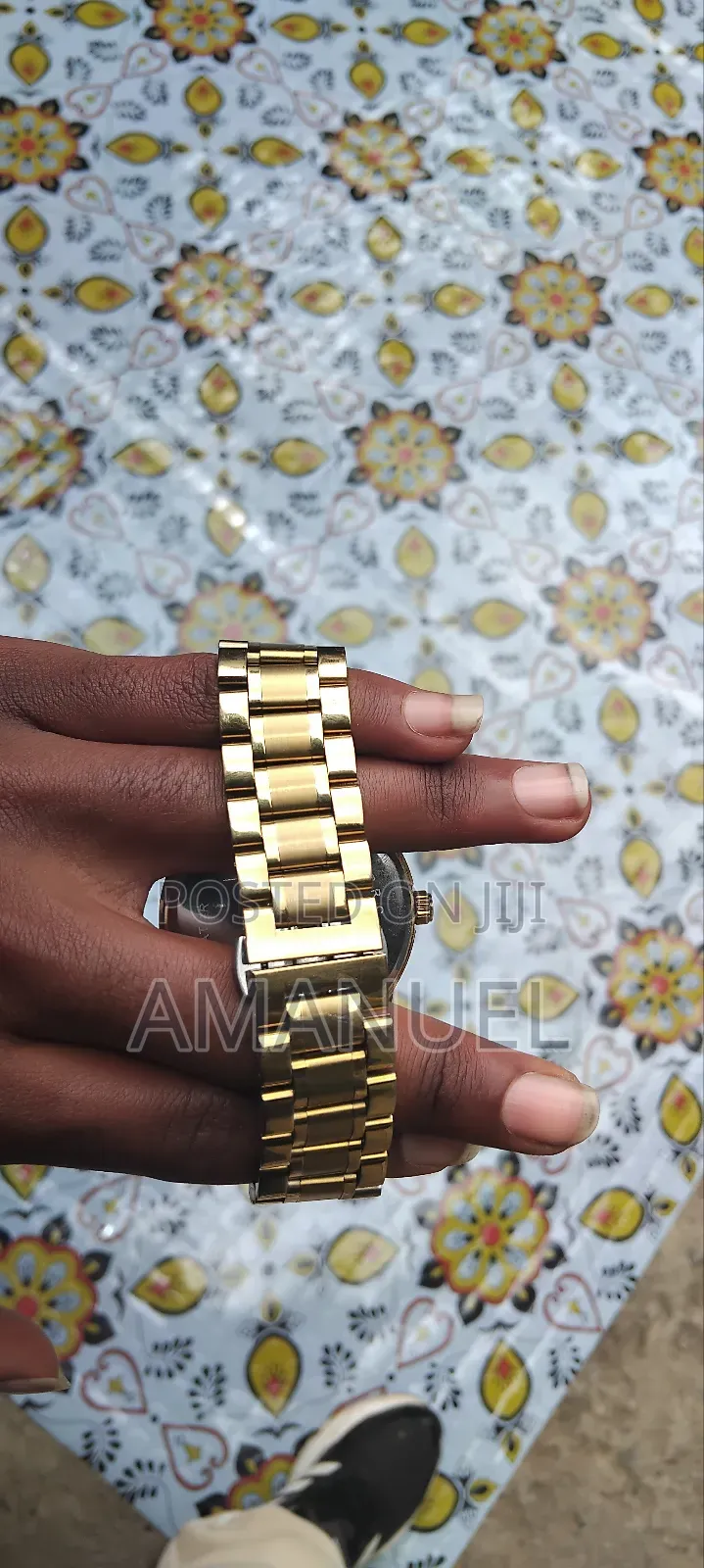 Gold Men's Fashion Watch