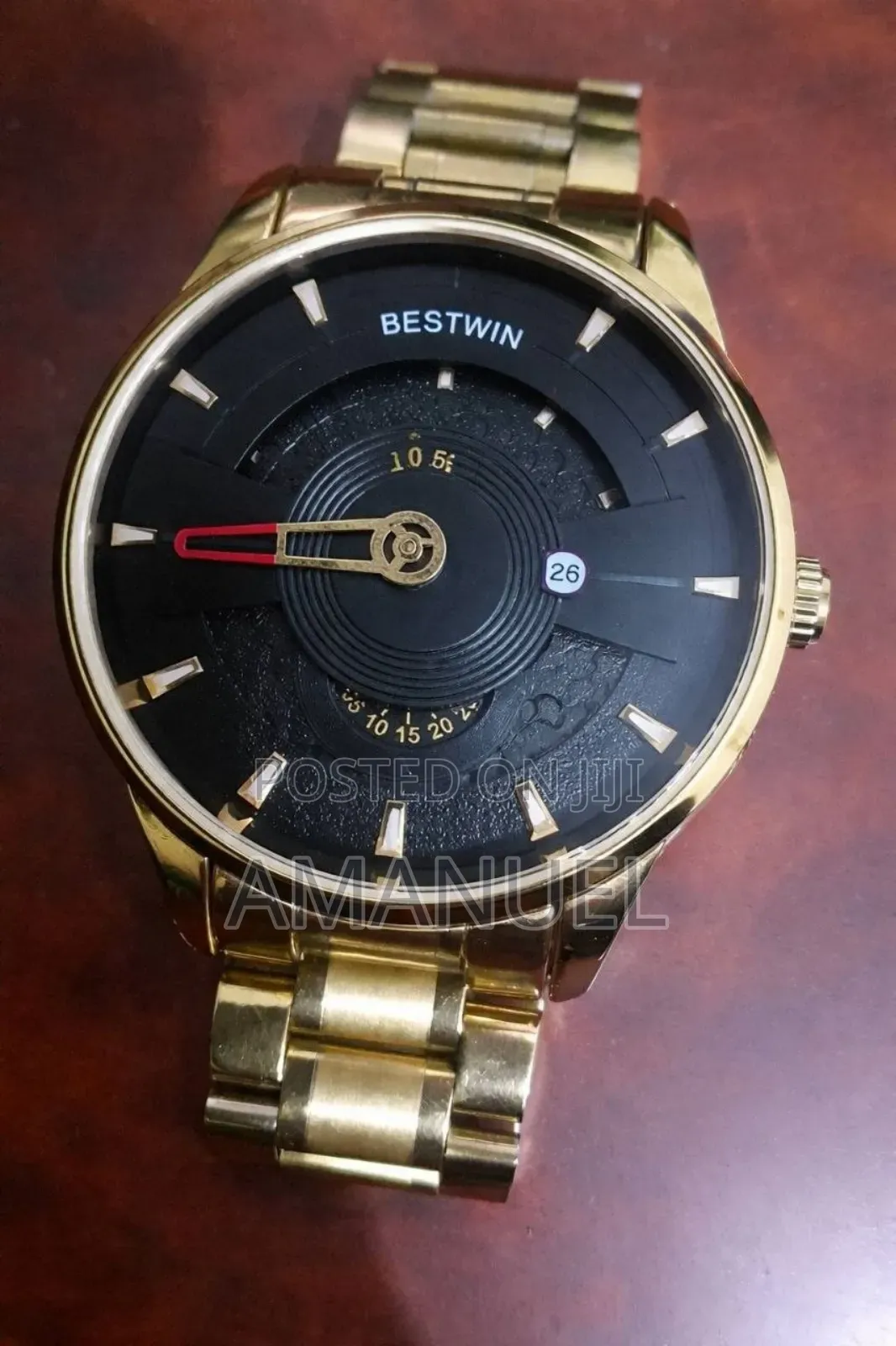Gold Men's Fashion Watch