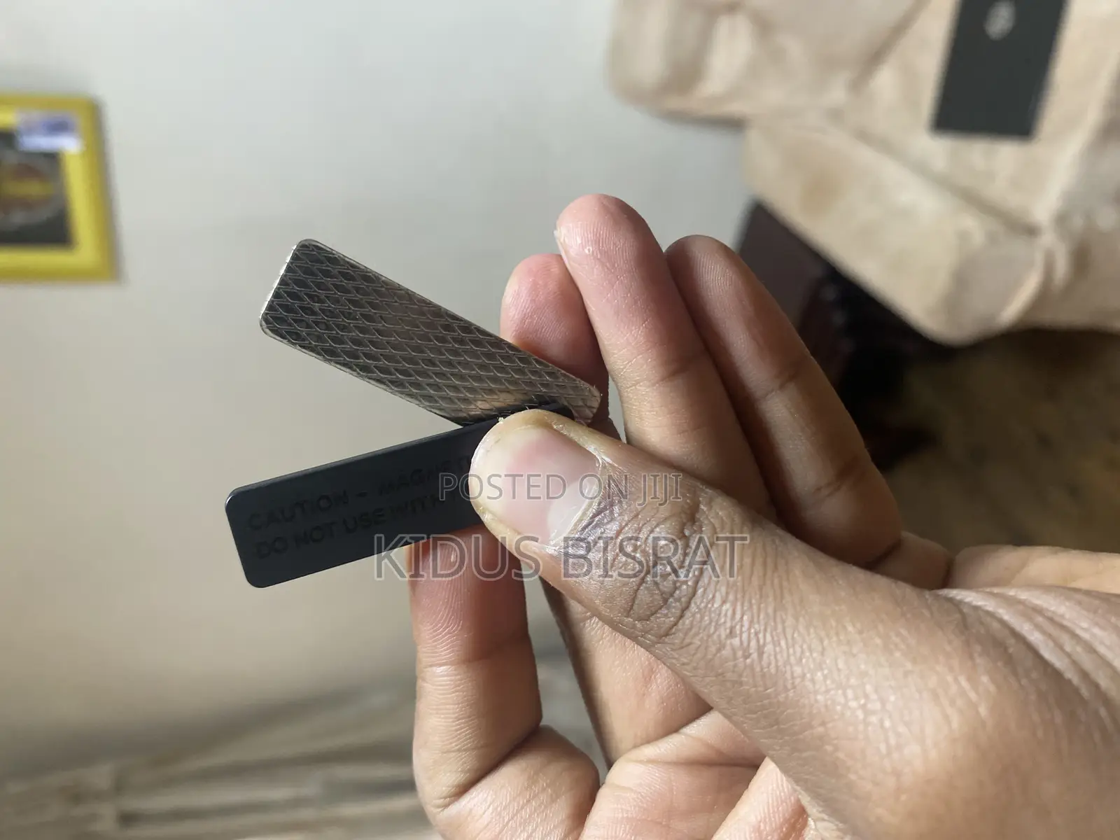 Magnetic Name Badge / Id Card Holder Pin